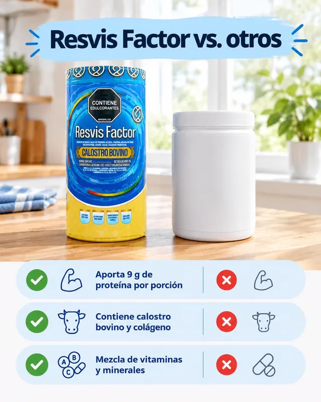 Resvis Factor vs. otros