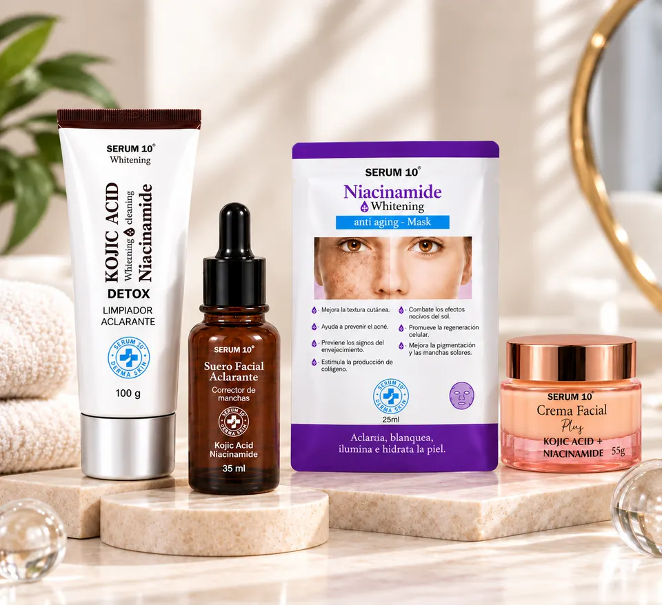 Kit Rutina Aclarante 3 Pasos - Serum 10 